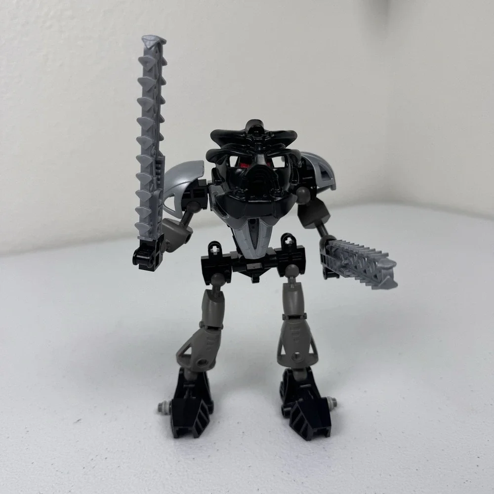 LEGO Bionicle Toa Nuva : ONUA NUVA Set 8566 (All Parts, No book)